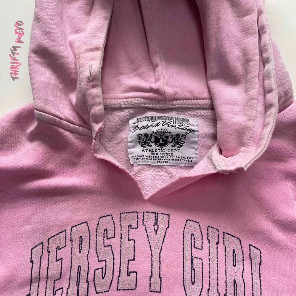 BASIX VINTAGE PINK SWEATER